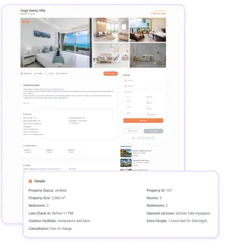 Custom Fields for Detailed Listings