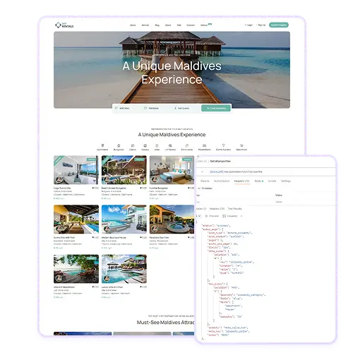 WpRentals API – Integration for Listings, Bookings & Availability