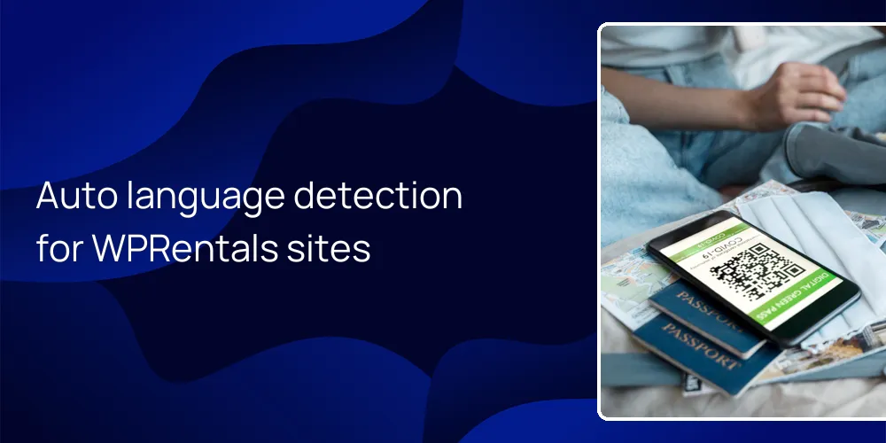 Auto language detection for WPRentals sites