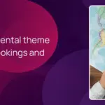 Check if a rental theme handles bookings and payments