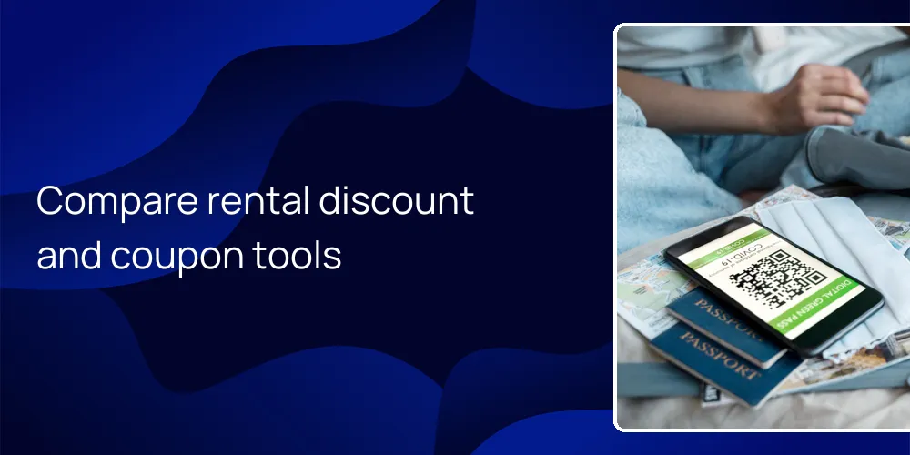 Compare rental discount and coupon tools