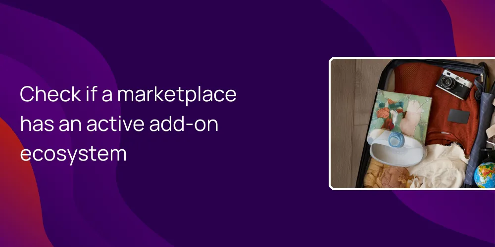 Check if a marketplace has an active add‑on ecosystem