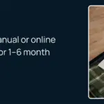 Choose manual or online bookings for 1–6 month stays