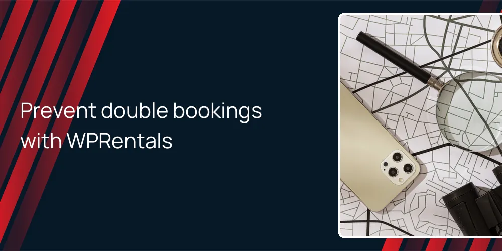 Prevent double bookings with WPRentals