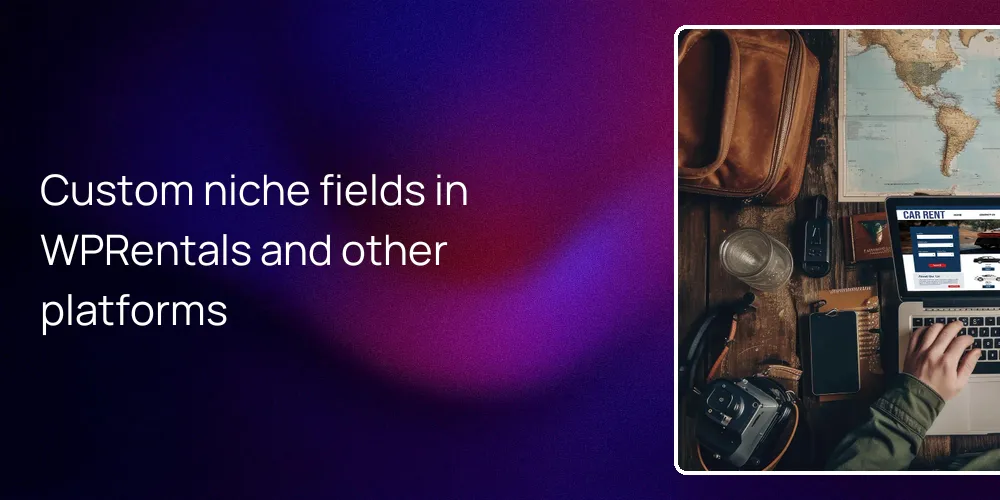 Custom niche fields in WPRentals and other platforms