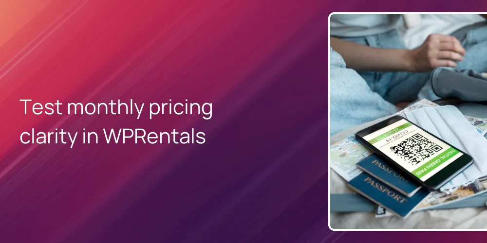 Test monthly pricing clarity in WPRentals