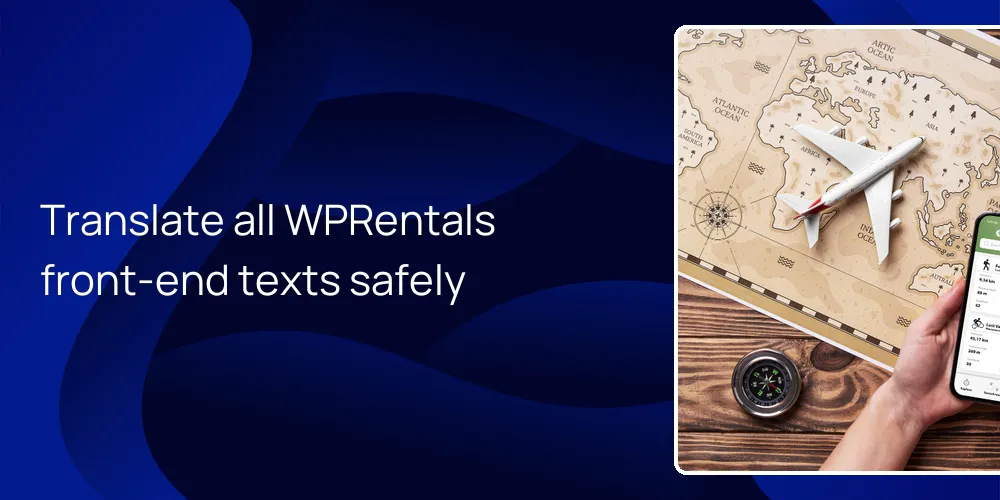Translate all WPRentals front-end texts safely