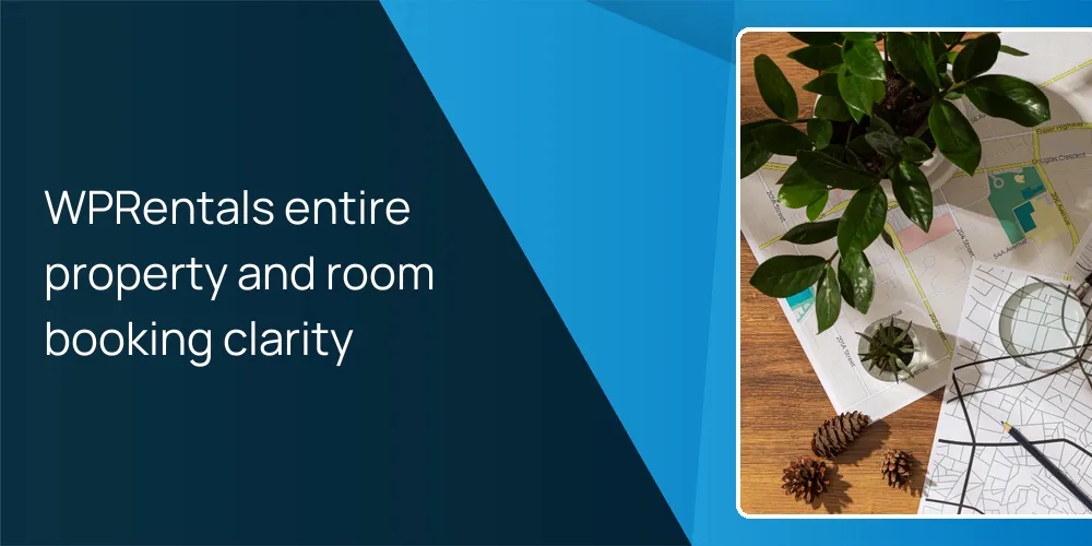 WPRentals entire property and room booking clarity