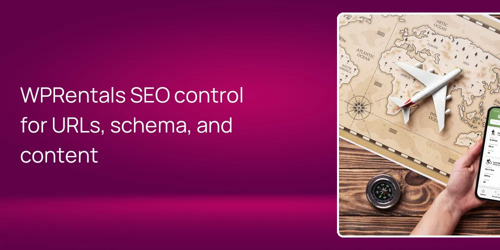 WPRentals SEO control for URLs, schema, and content