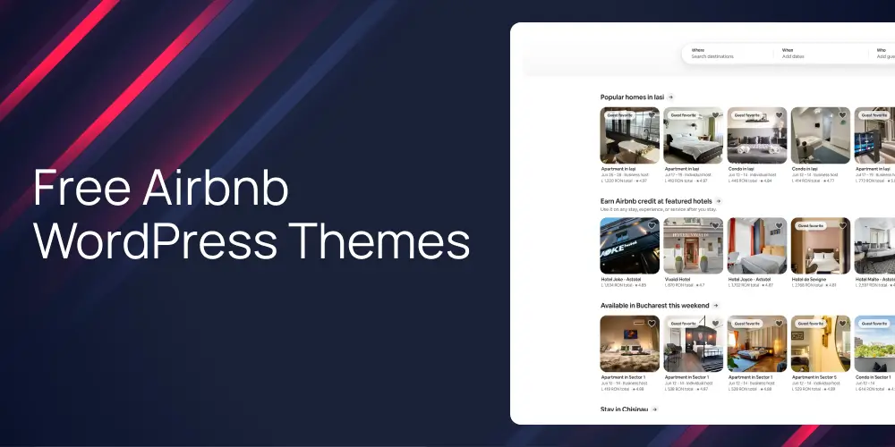 Free Airbnb WordPress Themes
