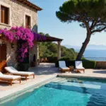 Luxury villa with an infinity pool and ocean view, a holiday rental template use case